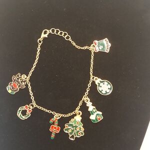 Festive Christmas Charm Bracelet #2